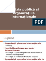 26.11 - Decizia Publica Si Organizatiile Internationale