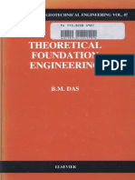 Theoretical Foundation Engineering by B M Das PDF