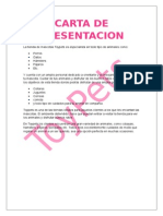 Carta de Presentación