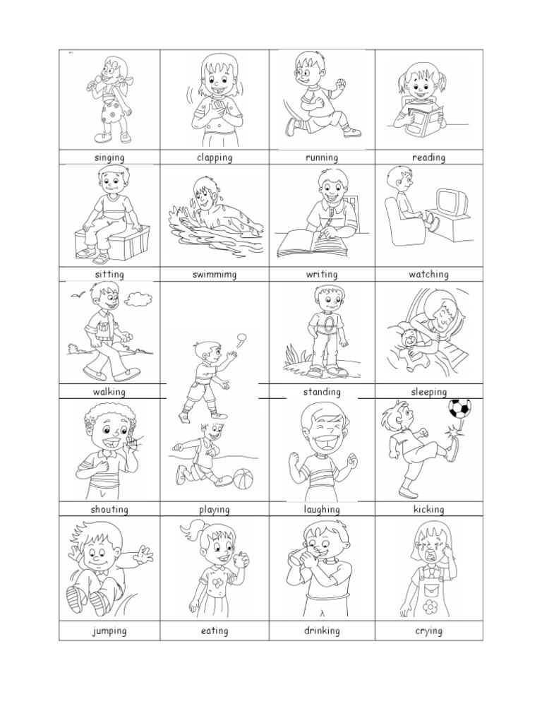 Common Actions and Activities | PDF | Language Arts & Discipline
