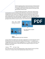Daya Hantar Listrik Larutan Elektrolit Bergantung Pada Jenis Dan Konsentrasinya
