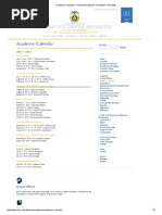 Academic Calendar - University of Negros Occidental - Recoletos