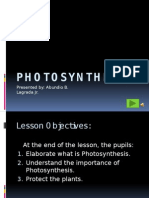 Photosynthesis: Presented By: Abundio B. Lagrada JR
