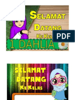 Selamat Datang THN 1