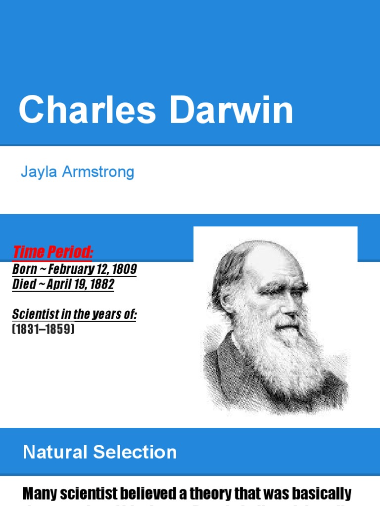 Charles Darwin and Natural Selection Insights | PDF | History | Young Adult