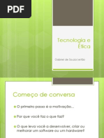 Tecnologia e Ética