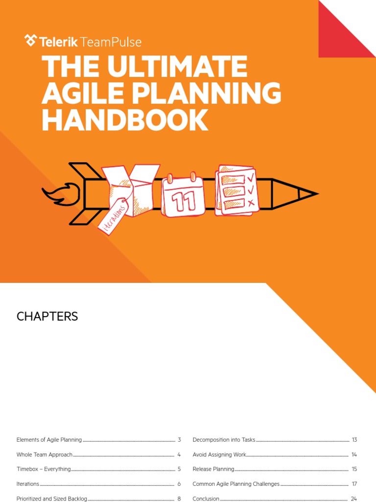 Agile Planning Handbook PDF Agile Software Development Scrum