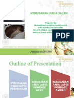 Presentasi Kerusakan Jalan