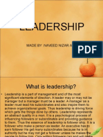 Leadership: Made By:Naveed Nizar Ali