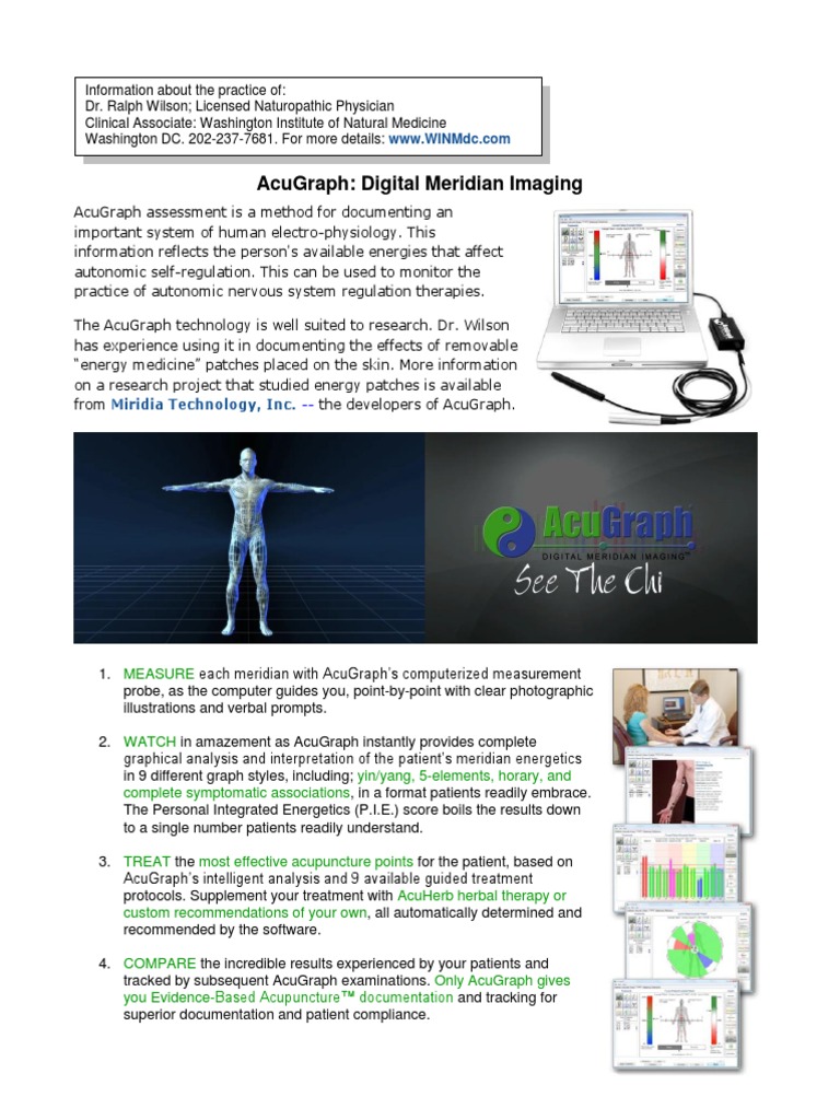 Sample Patient AcuGraph | PDF | Traditional Chinese Medicine | Acupuncture