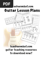Download Guitar Lesson Plans by martzo- SN253426445 doc pdf