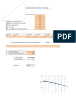 Design of Columns Subjected To Uniaxial Bending: Pu/ (FCK B D)