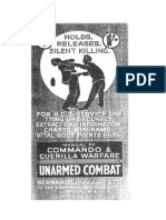 Manual of Commando and Guerrilla Warfare Unarmed Combat 