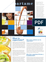 FINAL - Aspartame Brochure - Web Version - 11-2011 PDF