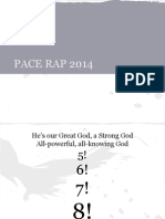 Pace Rap 2014