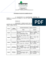 Portaria 08-2015 Divulga Comissão Examinadora Conc Edital 257-14