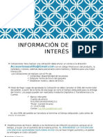 Información de Interés