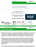 Multicarrier Communications: Introduction and OFDM Basics