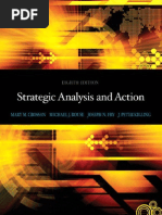 Download Strategy Analysis and Action 8th Ed by CindyYin SN253437947 doc pdf