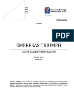 Presentacion Triumph Div Salud Marzo 2014