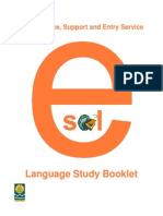 Language Study Booklet