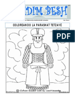20 Yeladim - Tetzavé - Colorear PDF