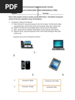 Contoh Soalan Ujian Psikometrik Spa
