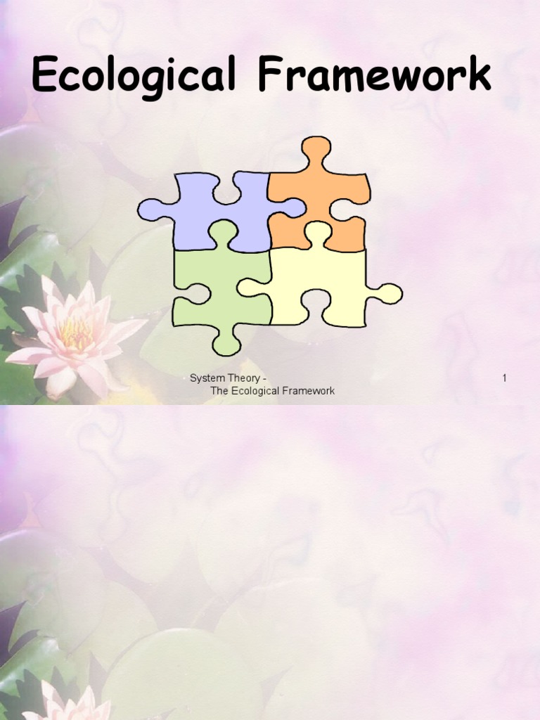 Kerangka Ekologis dalam Psikologi Komunitas | PDF