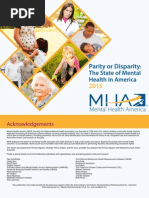 MHA Parity Report 2015