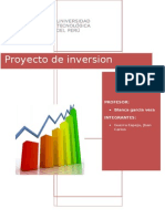 Caratula de Proyectos de Inversion