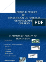Transmisiones Elasticas - Correas - Cadenas 2013