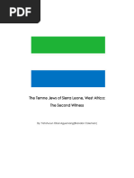 Download The Temne Jews of Sierra Leone West Africa The Second Witness by Yahshurun Agyemang SN253452419 doc pdf