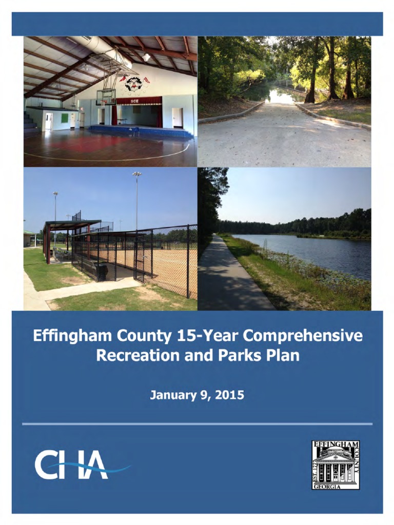 Effingham County, Ga., 15Year Recreation Plan 01.20.15 Parks