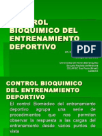 Control Bioquimico Del Entrenamiento Deportivo