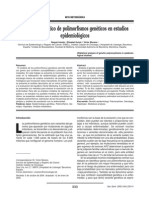 Analisis Estadistico de Polimorfismos Geneticos en Estudios Epidemiologicos