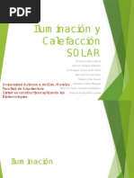 Iluminación y Calefacción Solar