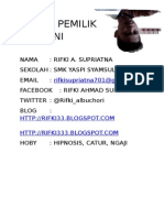 Profil Pemilik Buku Ini