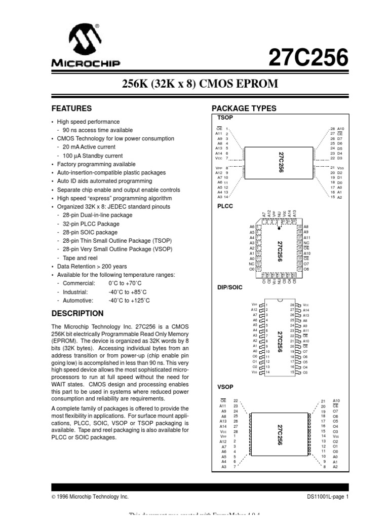 27256 eprom | eprom 27256 pdf – VDWBD