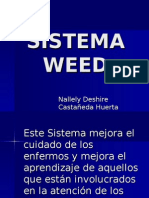 Sistema WEED mejora atención enfermos