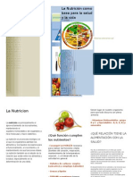 Triptico Nutricion