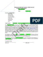 SBLC Format Draft  Withholding Tax  Letter Of Credit