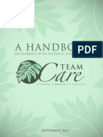 Team Care Handbook Supplement 2012-13