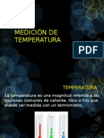 Medición de Temperatura
