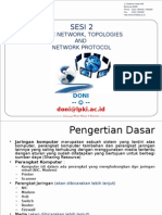 Sesi 2 Basic Network,Topologies Protocols