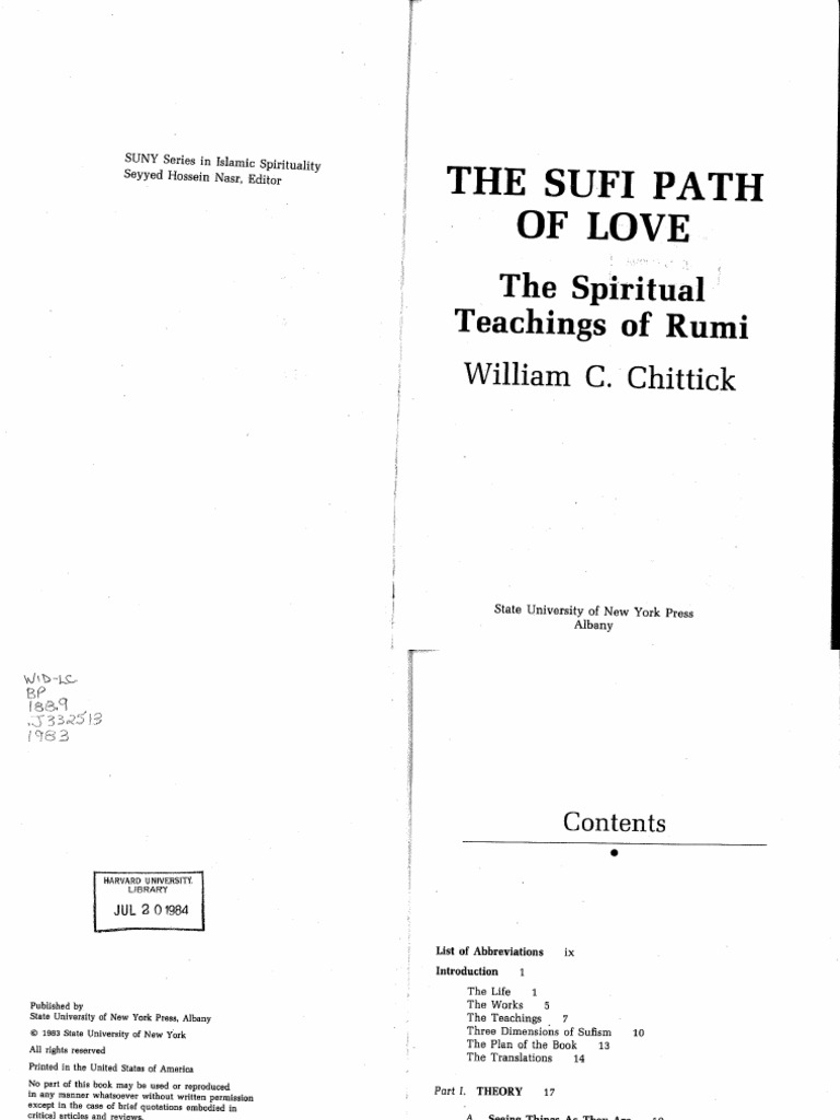 Sufi Path of Love by William Chittick PDF