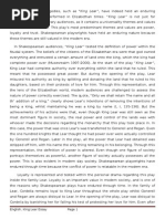 Essay on nature in king lear