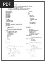 Doubly Linked List C Program