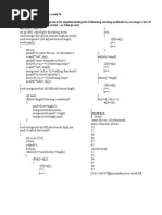 Merge sort