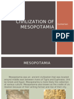 Civilization of Mesopotamia: Sumerian