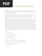 Download Basement Waterproofing by Effective Basement Solution SN253482977 doc pdf